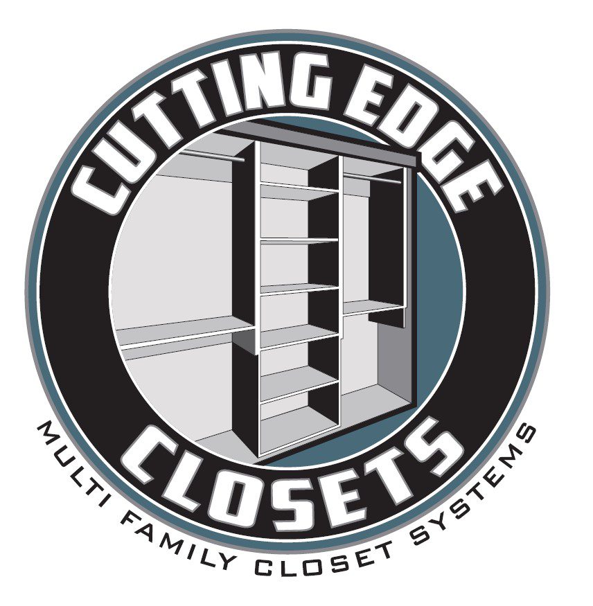 Cutting Edge Closet Logo Slat on White
